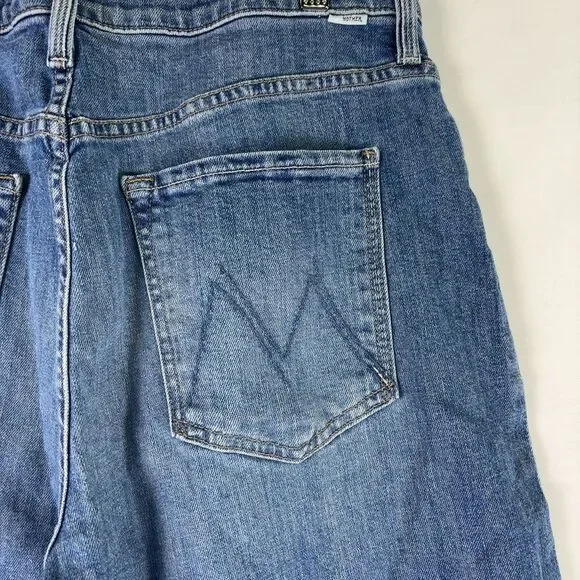 MOTHER The Ditcher Zip Crop Jeans - Picture 3 of 5